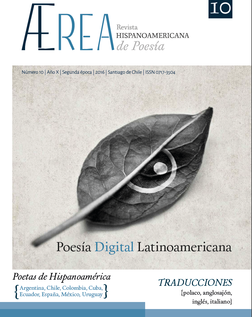Dossier de Poesía Digital Latinoamericana en revista AErea