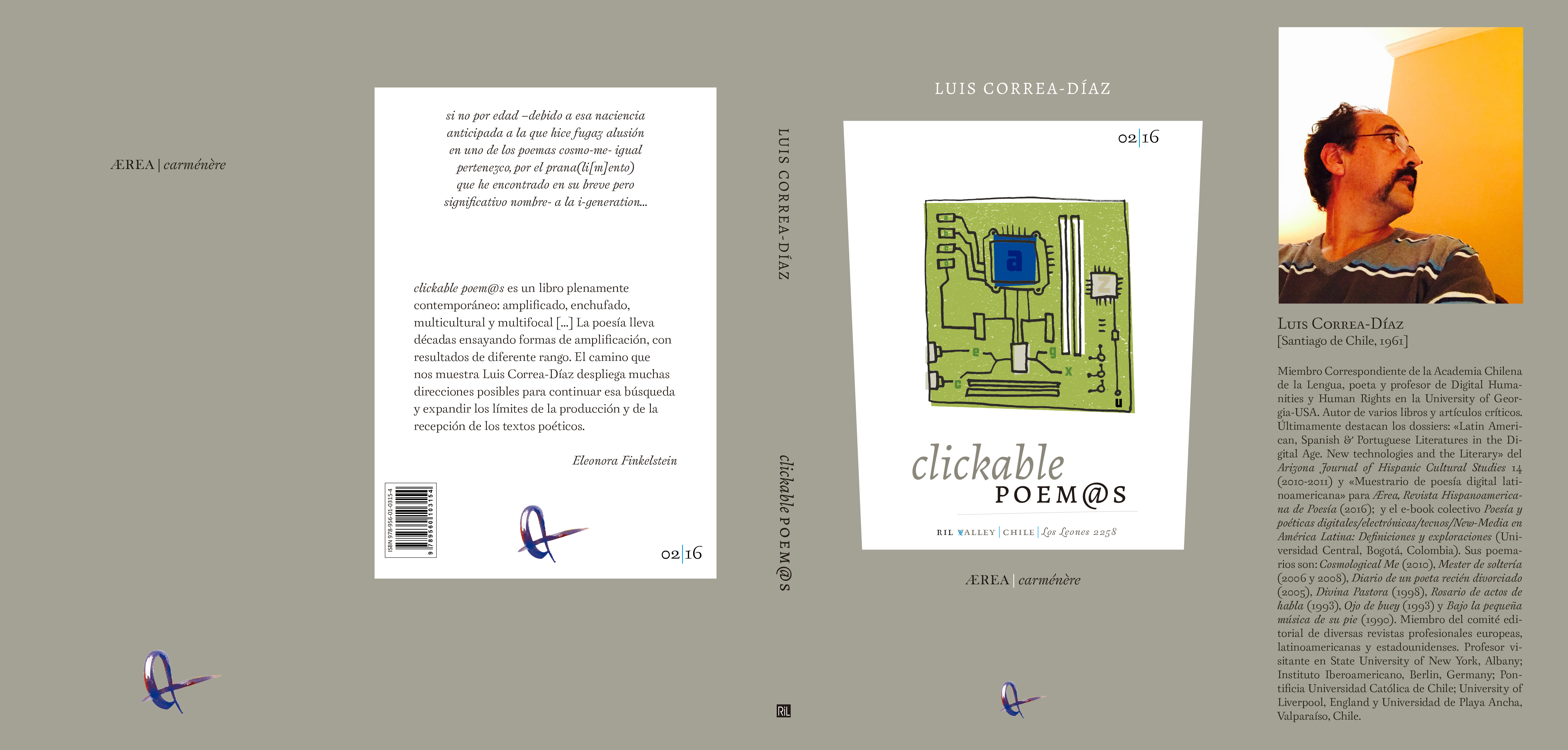 clickable poem@s (Santiago de Chile: RIL Editores, 2016)  de luis correa-díaz